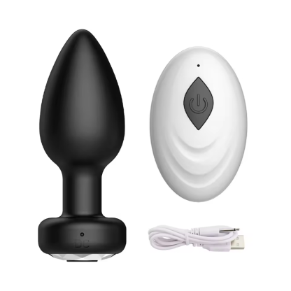 Plug Anal com Controle Remoto