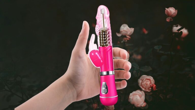 Vibrador de Ponto G Rotativo Coelho Recarregável: prazer duplo, intenso e sem limites